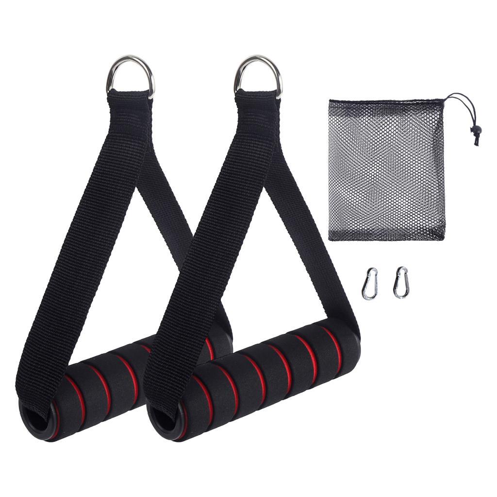 Home Gym System - 2x Exercise Handles Working Out Handles