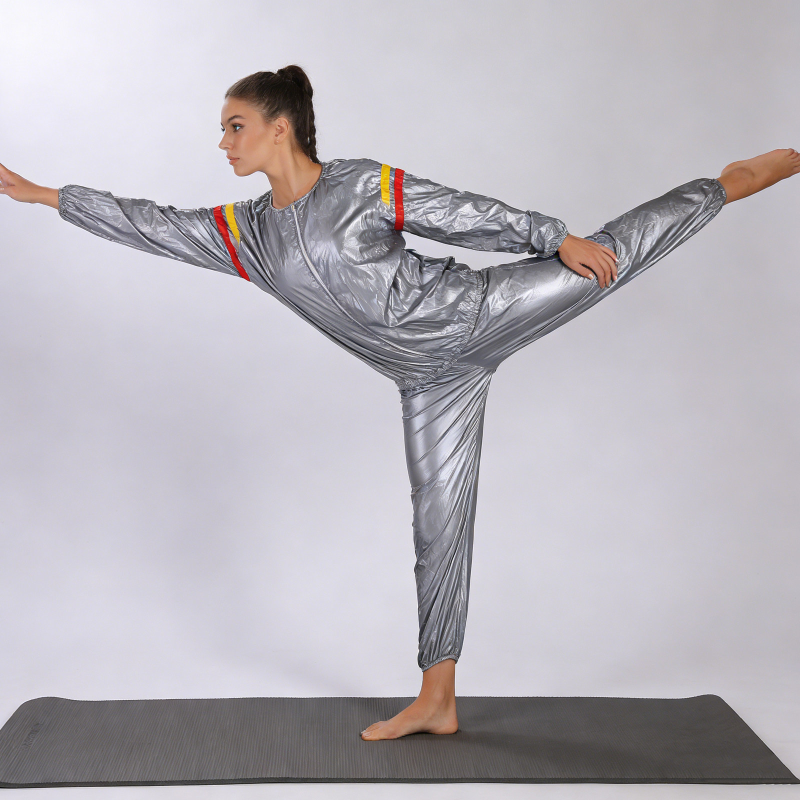 Home Gym Full Body - 1Set Women's Sweat Suit Set Sauna