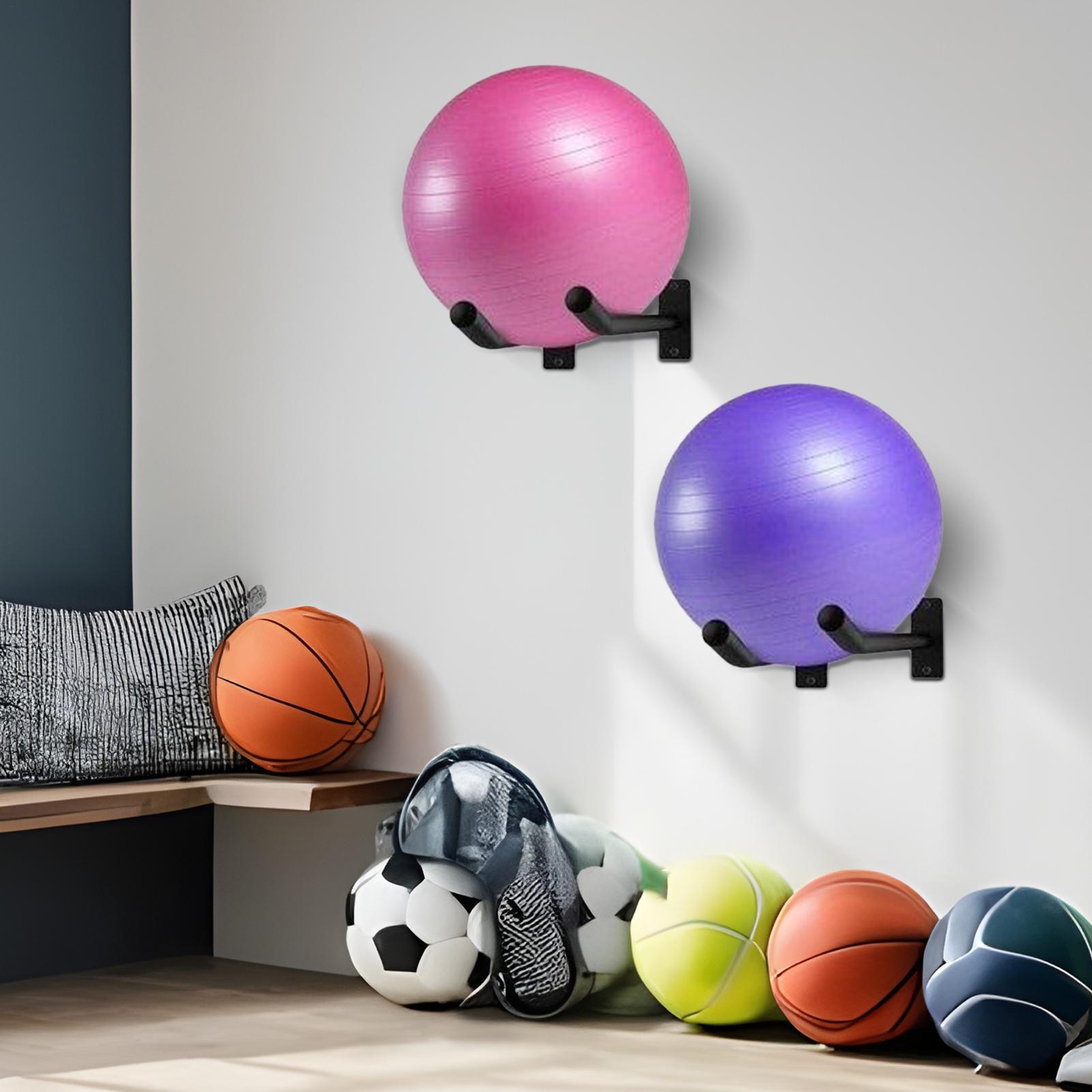 Exercise Ball Holder Pack of 2 - đánh giá và giá Home Gym Yoga Room
