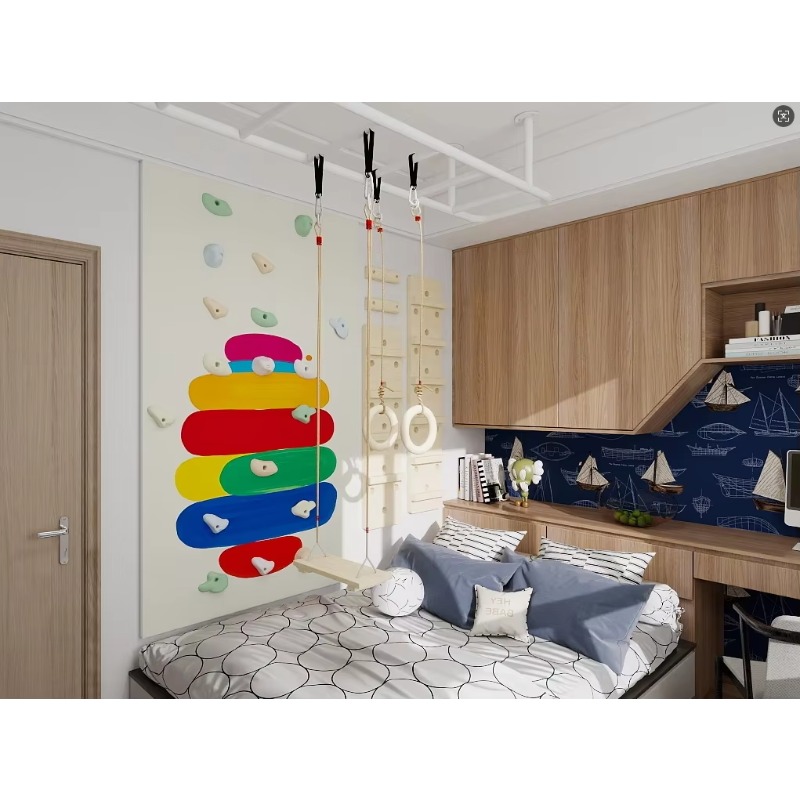 Kids Indoor Plywood Climbing W - đánh giá và giá Home Gym Kids