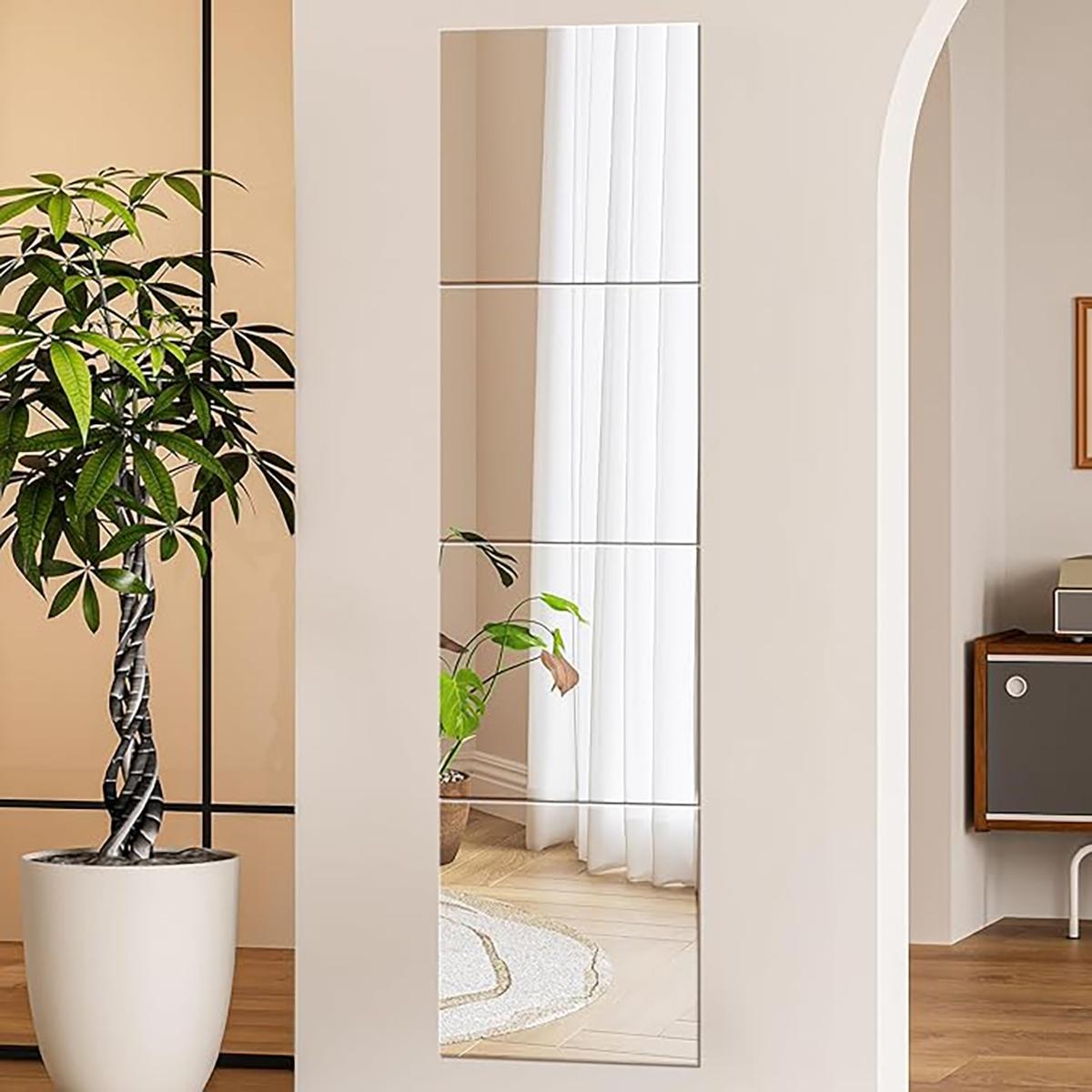 4Pcs Acrylic Mirror Wall Stick - đánh giá và giá Home Gym Kids