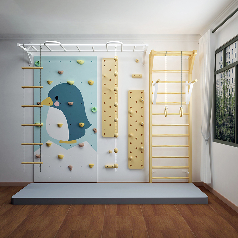 Indoor Kids Climbing Wall Home - đánh giá và giá Home Gym Kids