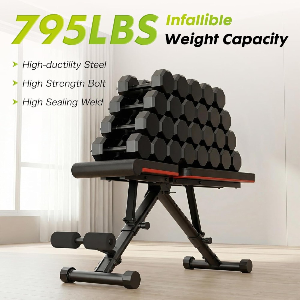 Adjustable Weight Bench for Fu - đánh giá và giá Home Gym Full Body