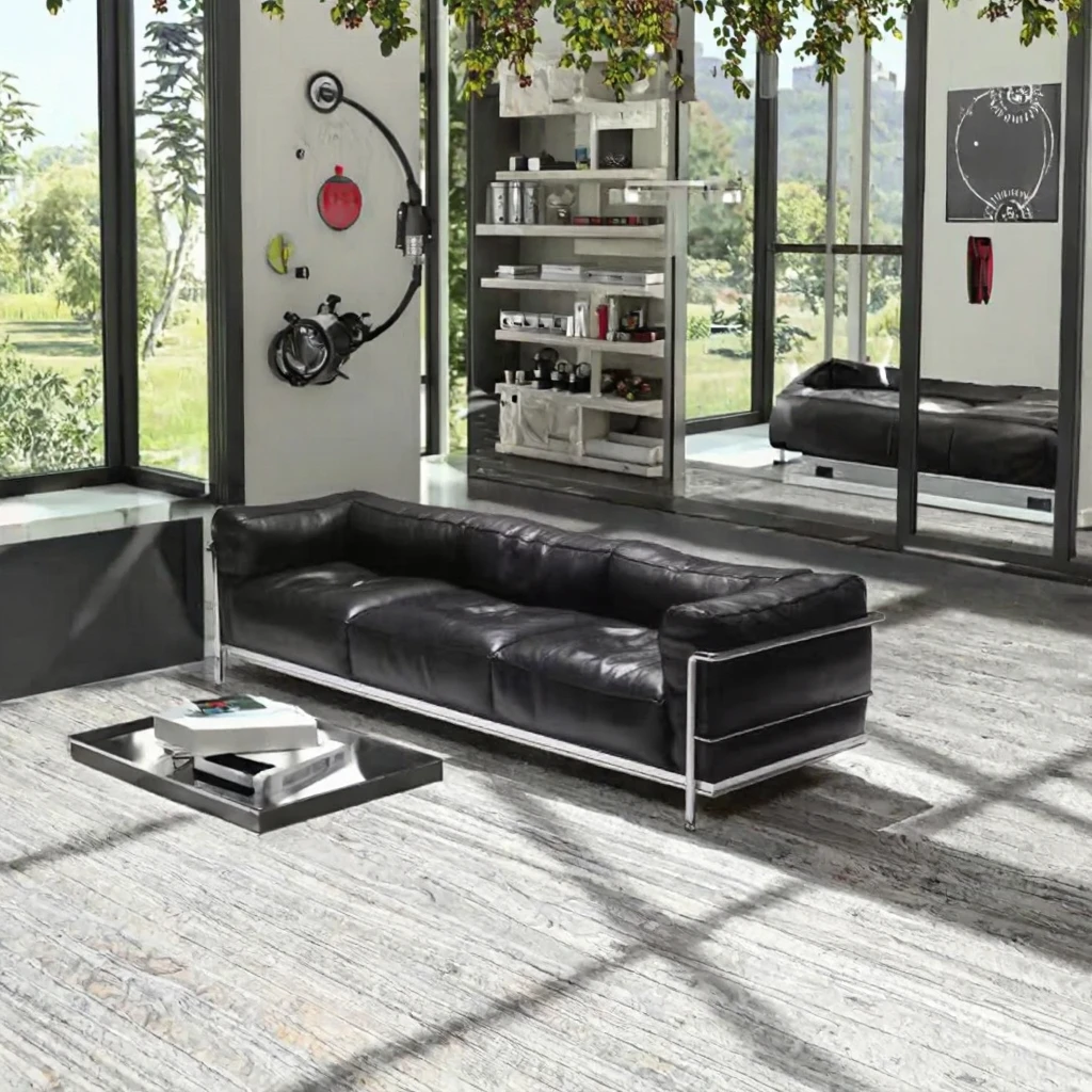 Italian luxury leather recline - đánh giá và giá Home Gym In Apartment