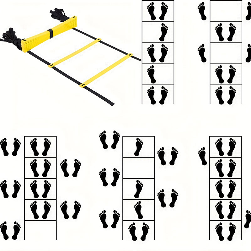 Agility Ladder for Sports Trai - đánh giá và giá Home Gym Layout