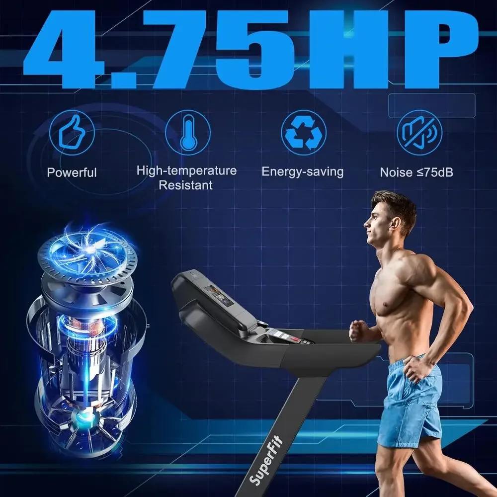 Heavy-Duty Treadmill with 4.75 - đánh giá và giá Home Gym System