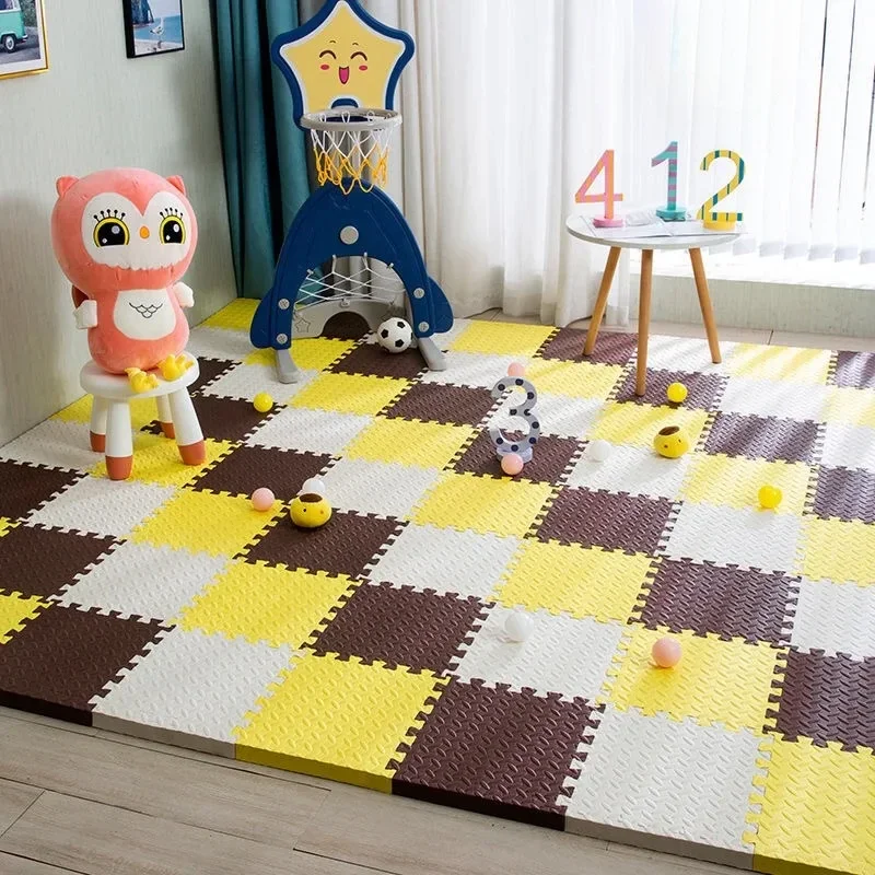 6/12Pcs Non-Slip Carpet 30x30x - đánh giá và giá Home Gym Yoga Room