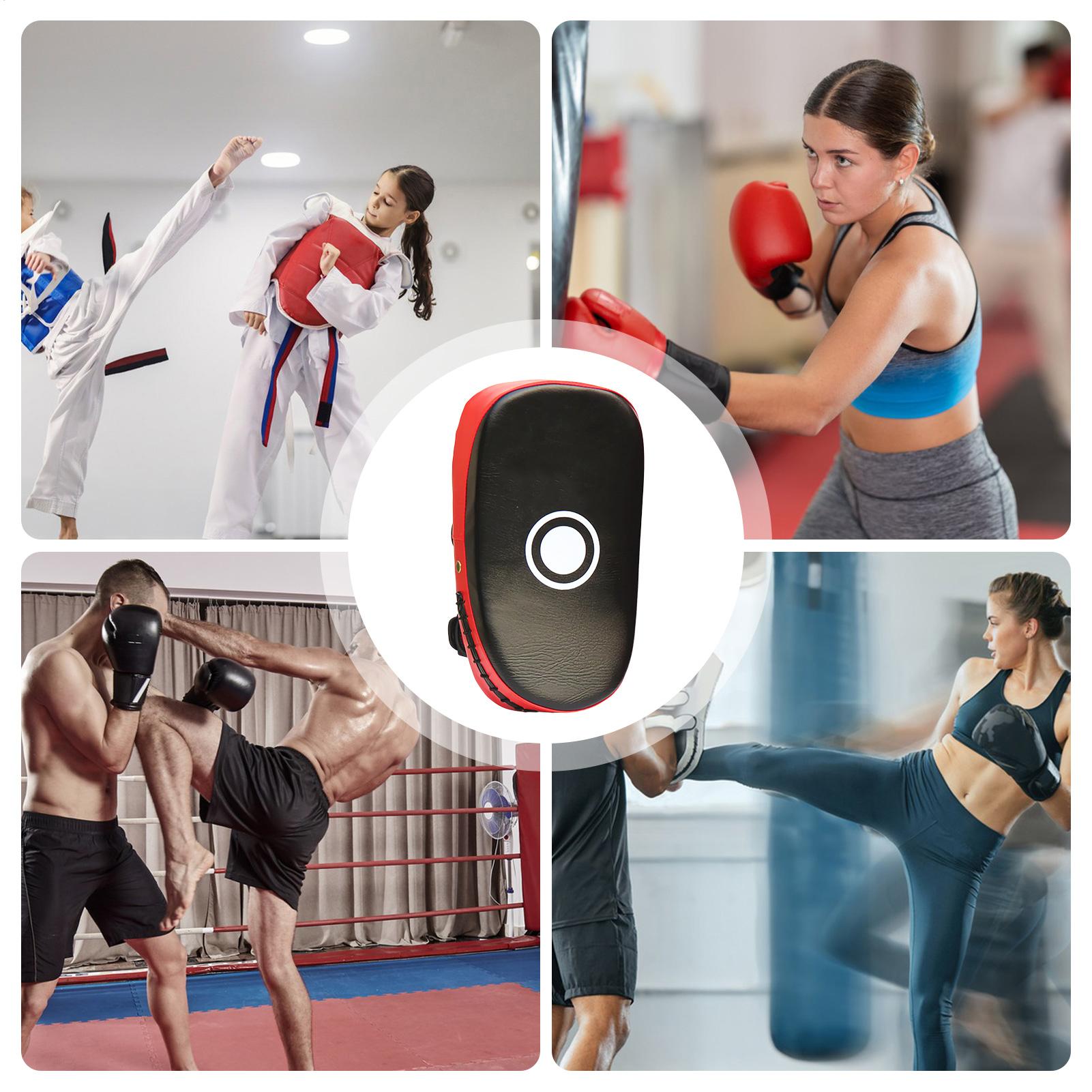 Boxing Pads PU Leather Curved  - đánh giá và giá Home Gym Kids