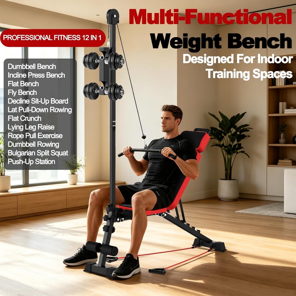 Multi-Functional Weight Bench  - đánh giá và giá Home Gym System