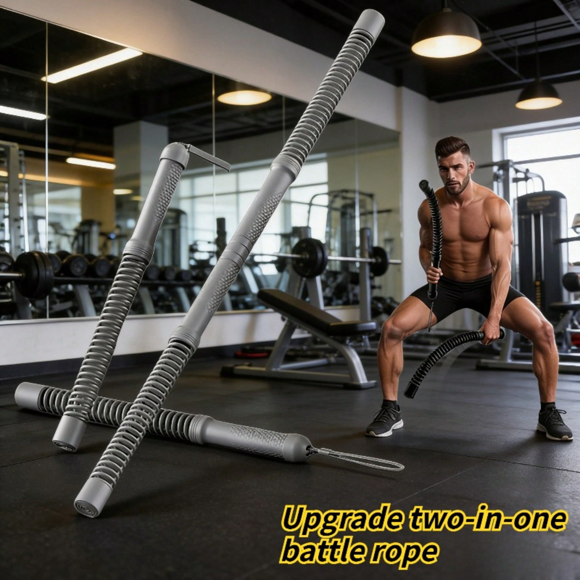 2-in-1 Upgraded Cordless Battl - đánh giá và giá Home Gym Full Body