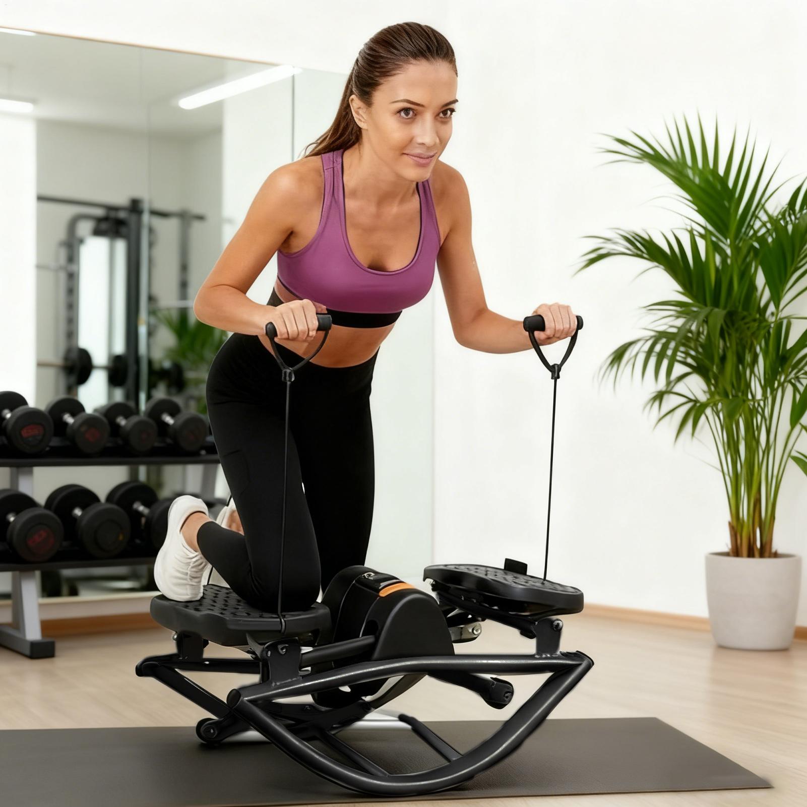 Rock Stepper Exercise Equipmen - đánh giá và giá Home Gym System