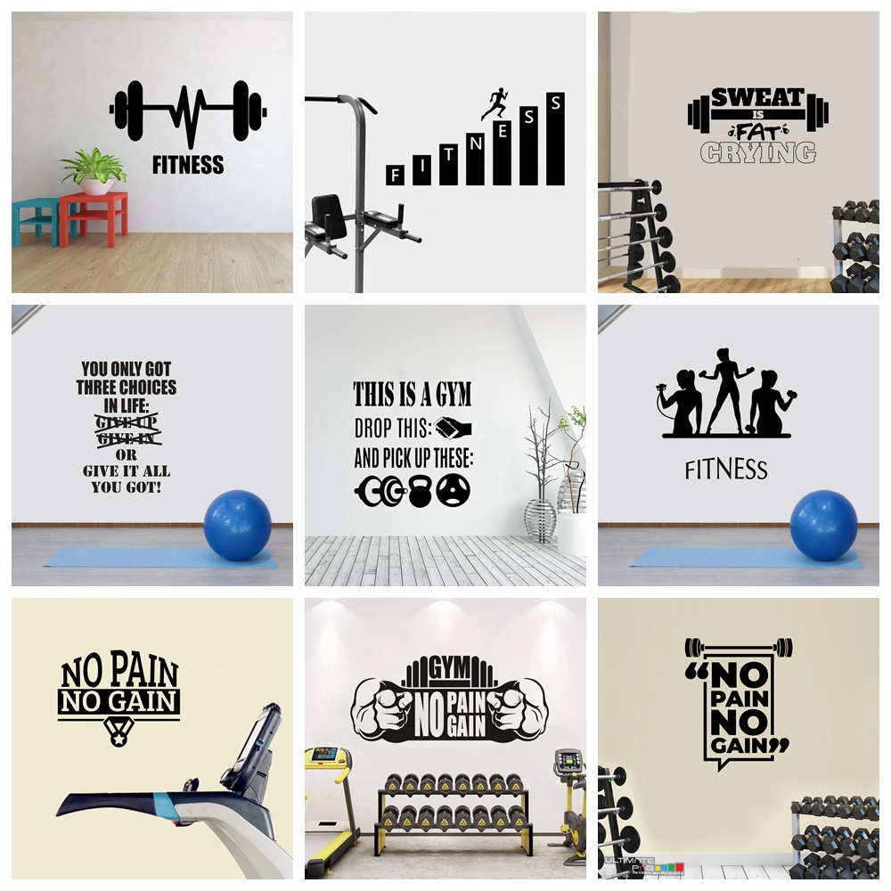 1 pc hot sale GYM culture Wall - đánh giá và giá Home Gym Kids