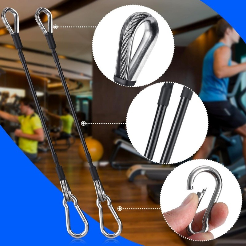 1/2Pcs 25cm Gym Cable Extensio - đánh giá và giá Home Gym System