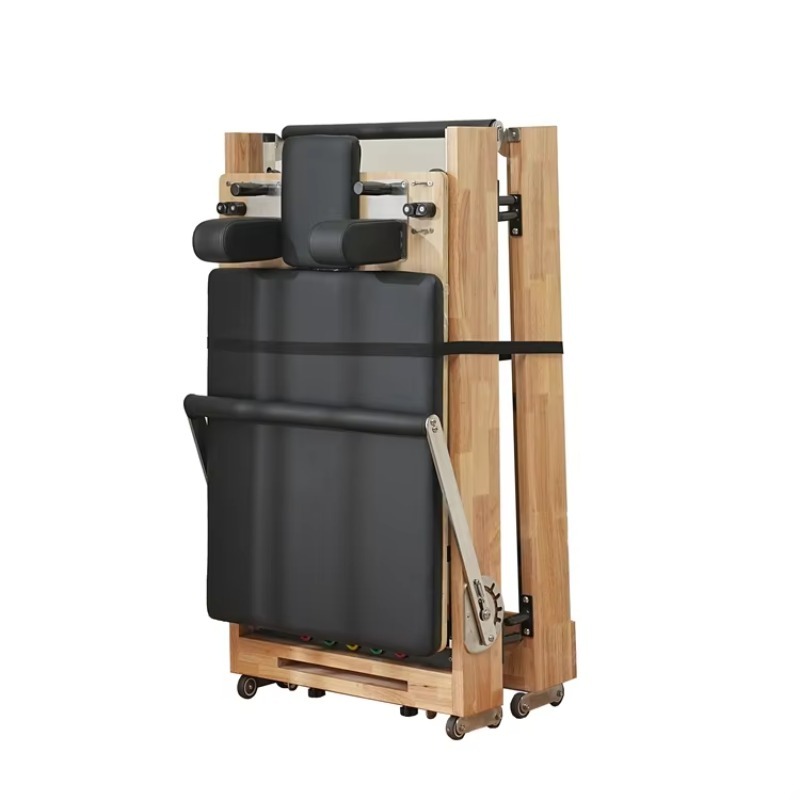 Wood Folding Pilates Reformer  - đánh giá và giá Home Gym Yoga Room