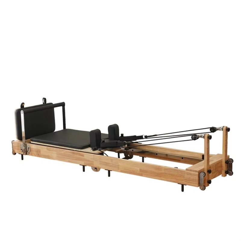 Wood Folding Pilates Reformer  - đánh giá và giá Home Gym Yoga Room